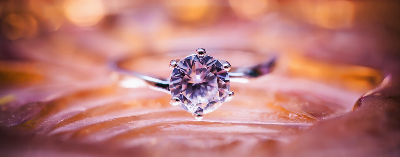 diamond, jewelry, macro